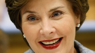 Laura Bush Supports Choice, Gay Rights • Support Hillary, Win A Date With Bill Clinton